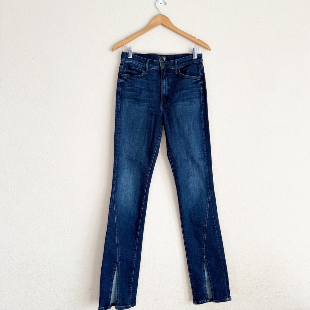 Mother The Rascal Sliced Up Heel Mint Condition Jeans Size 30